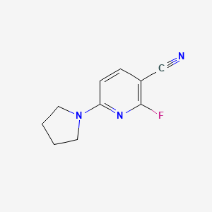 2-Fluoro-6-(pyrrolidin-1-yl)nicotinonitrile
