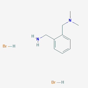 2-Dimethylaminomethyl-benzylamine dihydrobromide