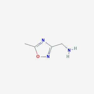 (5-Methyl-1,2,4-oxadiazol-3-yl)methanamine