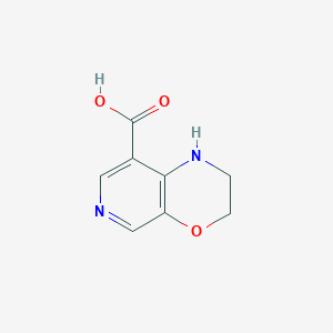 2,3-Dihydro-1H-pyrido[3,4-b][1,4]oxazine-8-carboxylic acid