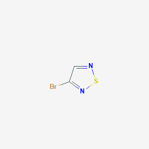 molecular formula C2HBrN2S B13898127 3-Bromo-1,2,5-thiadiazole 
