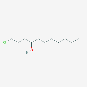 molecular formula C11H23ClO B13898134 1-Chloroundecan-4-OL CAS No. 54131-64-5