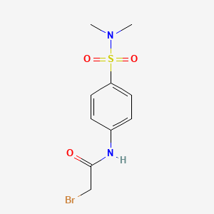 2-Bromo-N-{4-[(dimethylamino)sulfonyl]-phenyl}acetamide