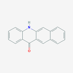 molecular formula C17H11NO B13898200 Benz[b]acridin-12(5H)-one CAS No. 10322-23-3