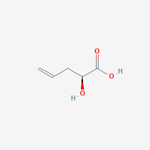 molecular formula C5H8O3 B13898210 (S)-2-Hydroxypent-4-enoic acid 