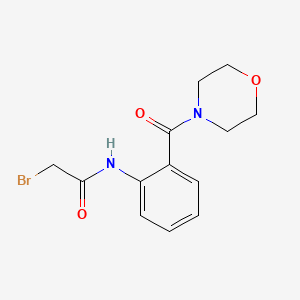 2-Bromo-N-[2-(4-morpholinylcarbonyl)phenyl]-acetamide