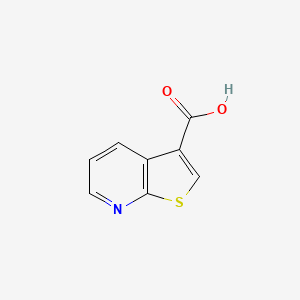 molecular formula C8H5NO2S B13898288 Thieno[2,3-b]pyridine-3-carboxylic acid 