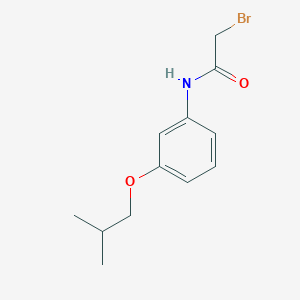 2-Bromo-N-(3-isobutoxyphenyl)acetamide
