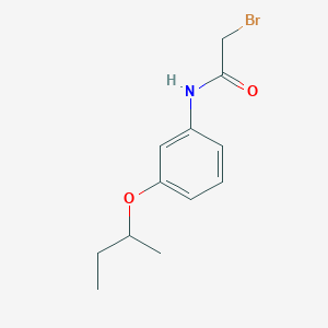 2-Bromo-N-[3-(sec-butoxy)phenyl]acetamide