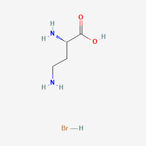 molecular formula C4H11BrN2O2 B1389878 (S)-2,4-Diaminobutanoic acid hydrobromide CAS No. 73143-97-2