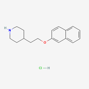 4-[2-(2-Naphthyloxy)ethyl]piperidine hydrochloride