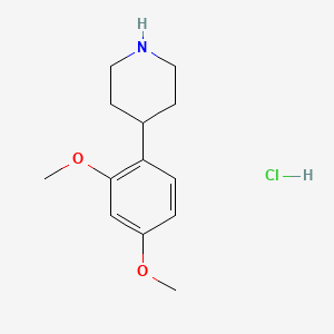 4-(2,4-Dimethoxyphenyl)piperidine hydrochloride