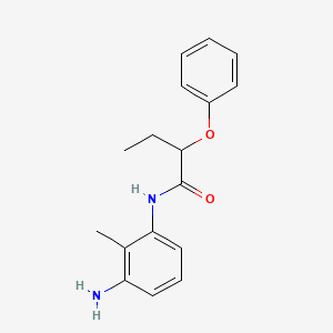 N-(3-Amino-2-methylphenyl)-2-phenoxybutanamide