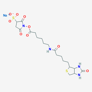 Sulfo-N-succinimidyl 6-(biotinamido) hexanoate, sodium salt
