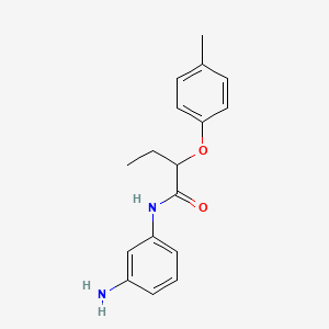 N-(3-Aminophenyl)-2-(4-methylphenoxy)butanamide