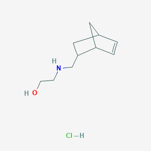 2-[(Bicyclo[2.2.1]hept-5-EN-2-ylmethyl)-amino]-ethanol hydrochloride