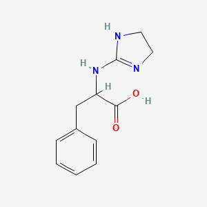 2-(4,5-Dihydro-1H-imidazol-2-ylamino)-3-phenyl-propionic acid