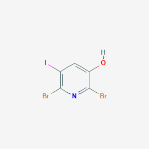 2,6-Dibromo-5-iodopyridin-3-ol