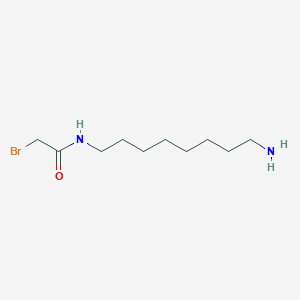 molecular formula C10H21BrN2O B1389951 N-(8-Aminooctyl)-2-bromoacetamide CAS No. 1138443-13-6