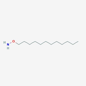 molecular formula C12H27NO B13899619 O-dodecylhydroxylamine CAS No. 40345-87-7