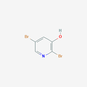 molecular formula C5H3Br2NO B1389973 2,5-Dibromopyridin-3-ol CAS No. 857429-79-9