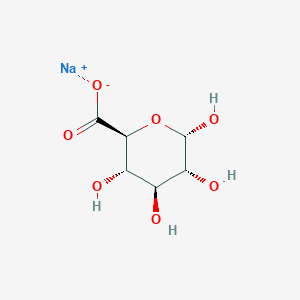 molecular formula C6H9NaO7 B13900240 Sodium D-glucuronate anhydrous 