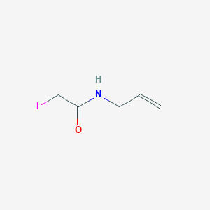 molecular formula C5H8INO B13900341 N-allyl iodoacetamide 