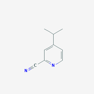 molecular formula C9H10N2 B1390049 4-Isopropylpicolinonitrile CAS No. 676136-14-4