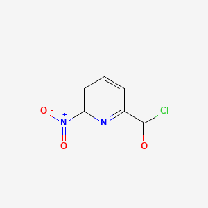 molecular formula C6H3ClN2O3 B1390050 6-Nitropyridine-2-carbonyl chloride CAS No. 60780-83-8