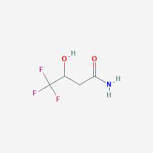 4,4,4-Trifluoro-3-hydroxybutanamide