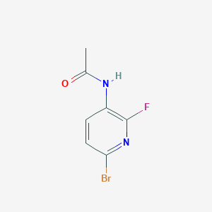 molecular formula C7H6BrFN2O B13900572 N-(6-Bromo-2-fluoro-3-pyridinyl)acetamide 