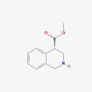 molecular formula C11H13NO2 B13900643 Methyl (S)-1,2,3,4-tetrahydroisoquinoline-4-carboxylate 