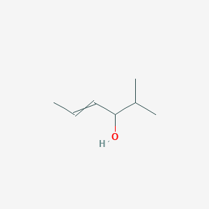 molecular formula C7H14O B13900700 2-Methyl-4-hexen-3-ol CAS No. 4798-60-1