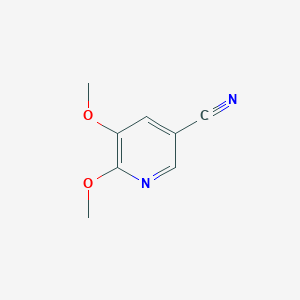 molecular formula C8H8N2O2 B1390072 5,6-Dimethoxynicotinonitrile CAS No. 1112851-31-6