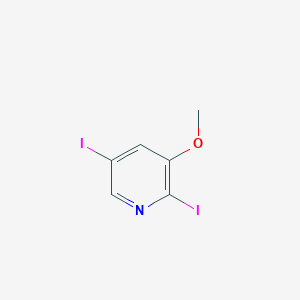 2,5-Diiodo-3-methoxypyridine