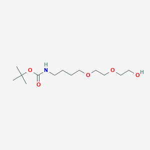 molecular formula C13H27NO5 B13900860 Tert-butyl (4-(2-(2-hydroxyethoxy)ethoxy)butyl)carbamate 