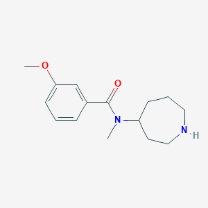 molecular formula C15H22N2O2 B1390094 N-Azepan-4-YL-3-methoxy-N-methyl-benzamide CAS No. 1171917-00-2