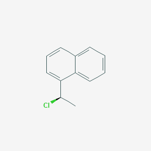molecular formula C12H11Cl B13900996 1-[(1R)-1-chloroethyl]naphthalene 