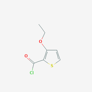 molecular formula C7H7ClO2S B139012 3-Ethoxythiophene-2-carbonyl chloride CAS No. 139926-24-2
