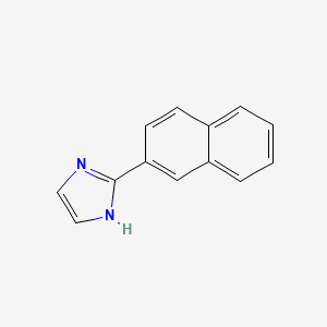 molecular formula C13H10N2 B13901241 2-Naphthyl imidazole 