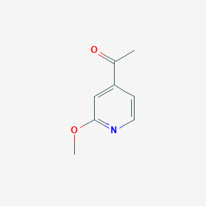 molecular formula C8H9NO2 B1390126 1-(2-Methoxypyridin-4-yl)ethanone CAS No. 764708-20-5