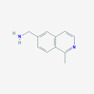 (1-Methylisoquinolin-6-yl)methanamine