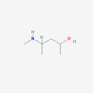 molecular formula C6H15NO B13901326 4-(Methylamino)pentan-2-ol 