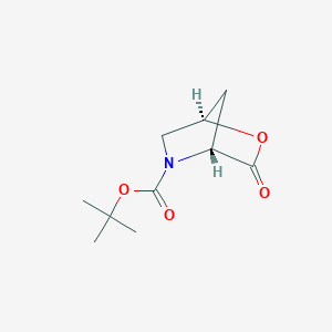 (1R,4R)-tert-Butyl 3-oxo-2-oxa-5-azabicyclo[2.2.1]heptane-5-carboxylate