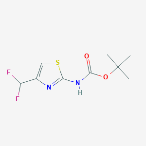 tert-Butyl (4-(difluoromethyl)thiazol-2-yl)carbamate