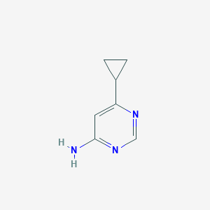 B1390155 6-Cyclopropylpyrimidin-4-amine CAS No. 7043-08-5