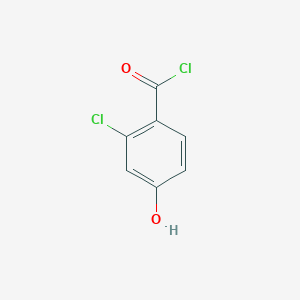 molecular formula C7H4Cl2O2 B1390157 2-Chloro-4-hydroxybenzoyl chloride CAS No. 535962-35-7