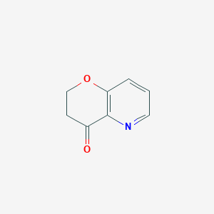 molecular formula C8H7NO2 B1390162 2,3-dihydro-4H-pyrano[3,2-b]pyridin-4-one CAS No. 405174-48-3