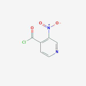 molecular formula C6H3ClN2O3 B1390163 3-Nitroisonicotinoyl chloride CAS No. 59290-83-4