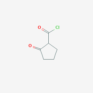 molecular formula C6H7ClO2 B1390168 2-Oxocyclopentanecarbonyl chloride CAS No. 22158-77-6